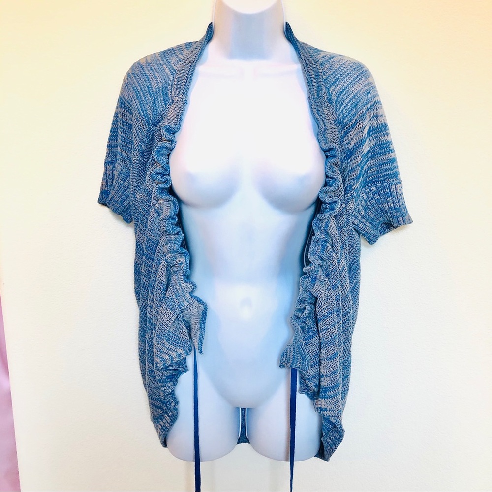 FREE PEOPLE⚡️Ruched Open Front Spring Cardigan_SP